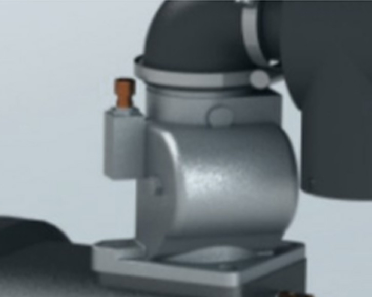 High-pressure screw air compressor