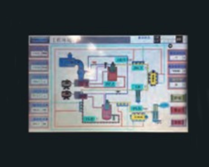 Medium-pressure screw air compressor