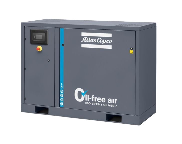 SF and SF+ scroll oil-free air compressors