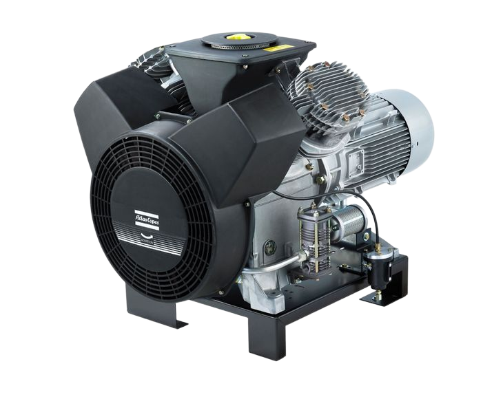 LE Oil-injected medium-pressure piston compressor