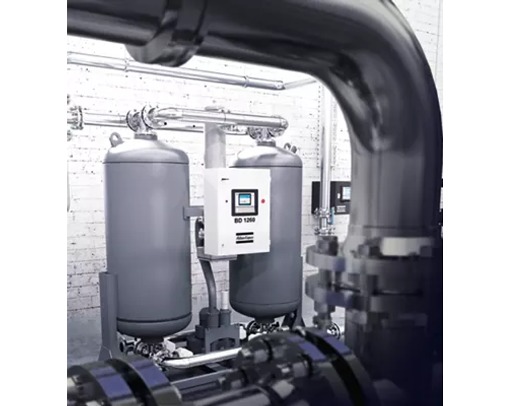 Double-tower adsorption type compressed air dryer AD BD CD