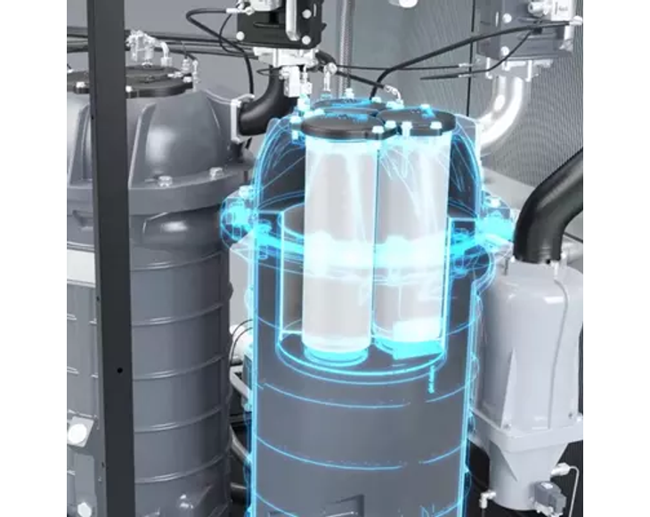 Oil-injected screw compressor GA 180-315 VSD+