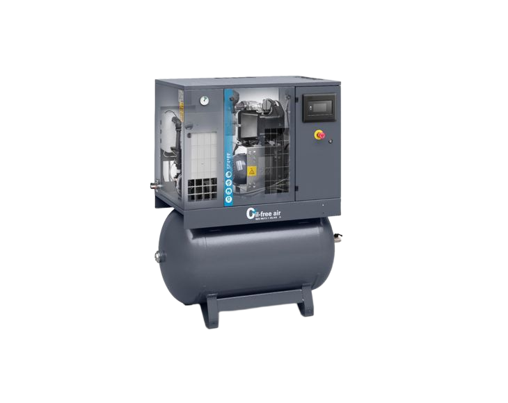 SF and SF+ scroll oil-free air compressors