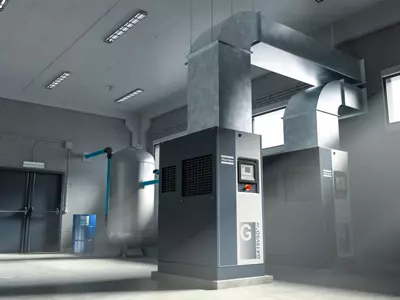 GA (VSD⁺) oil-injected screw compressor