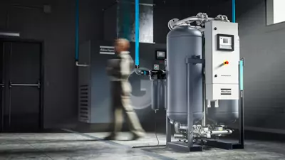 Double-tower adsorption type compressed air dryer AD BD CD