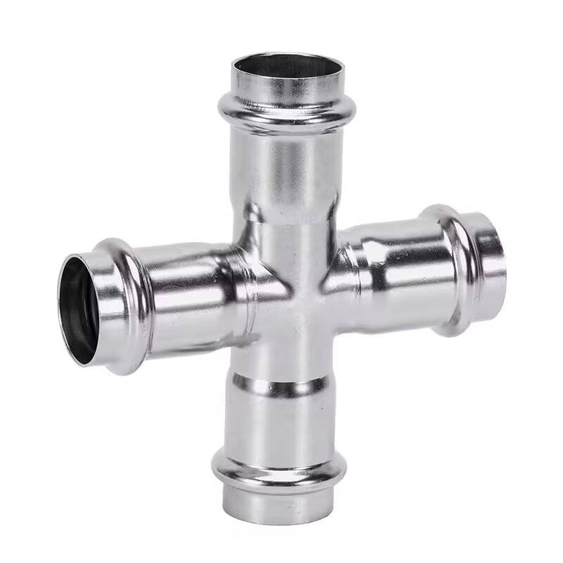 Equal diameter four-way