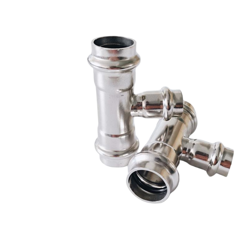 Grooved isometric tee