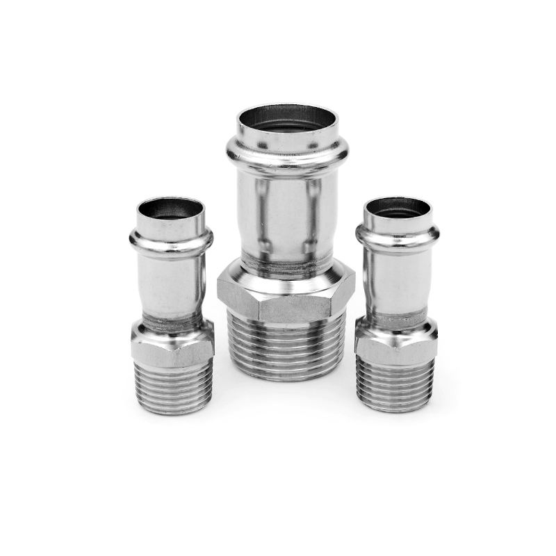 External thread adapter